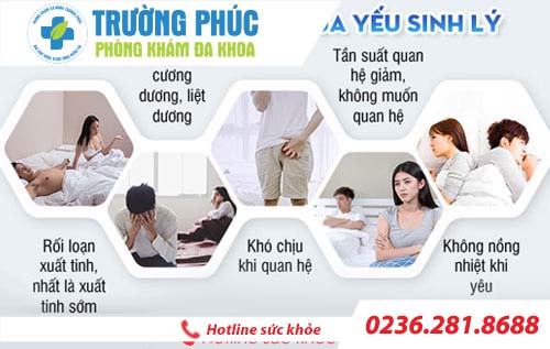 5 Biểu hiện yếu sinh lý ở nam giới và tác hại khó lường