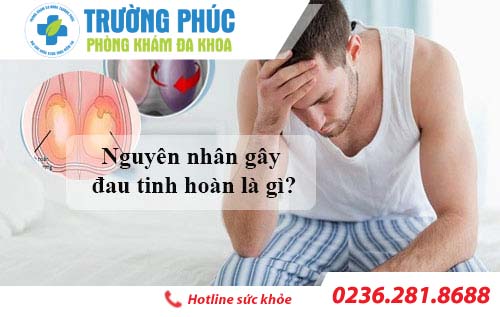 Bệnh đau tinh hoàn  cẩn thận với nguy cơ vô sinh