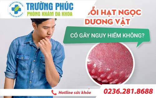 Hạt ngọc dương vật có gây nguy hiểm không?