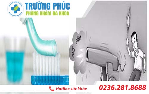 Đúng sai như thế nào khi dùng kem đánh răng chống xuất tinh sớm