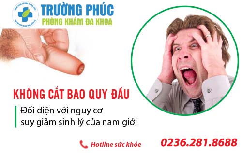 Không cắt bao quy đầu - Đối diện với nguy cơ suy giảm sinh lý của nam giới