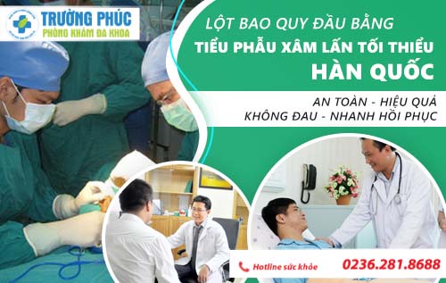 Phương pháp mới lột bao quy đầu an toàn, hiệu quả, nhanh chóng