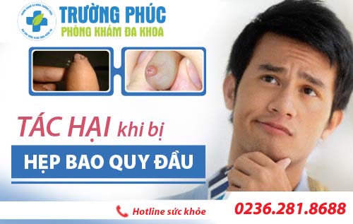 Hẹp bao quy đầu - căn bệnh nguy hiểm thường gặp ở nam giới