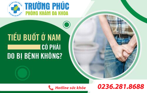 Tiểu buốt ở nam có phải do bị bệnh nguy hiểm không?