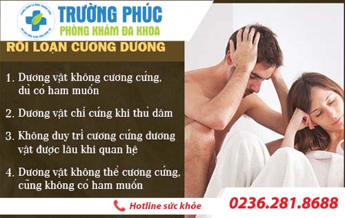 Khổ tâm vì mắc phải rối loạn cương dương