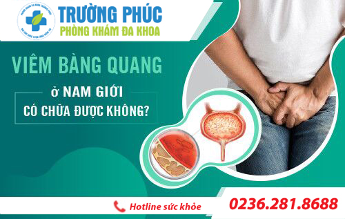 Viêm bàng quang ở nam giới có chữa được không?