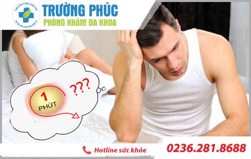Xuất tinh sớm, chứng bệnh khó nói của đấng mày râu