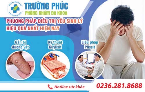 Phương pháp hỗ trợ điều trị yếu sinh lý hiệu quả nhất hiện nay